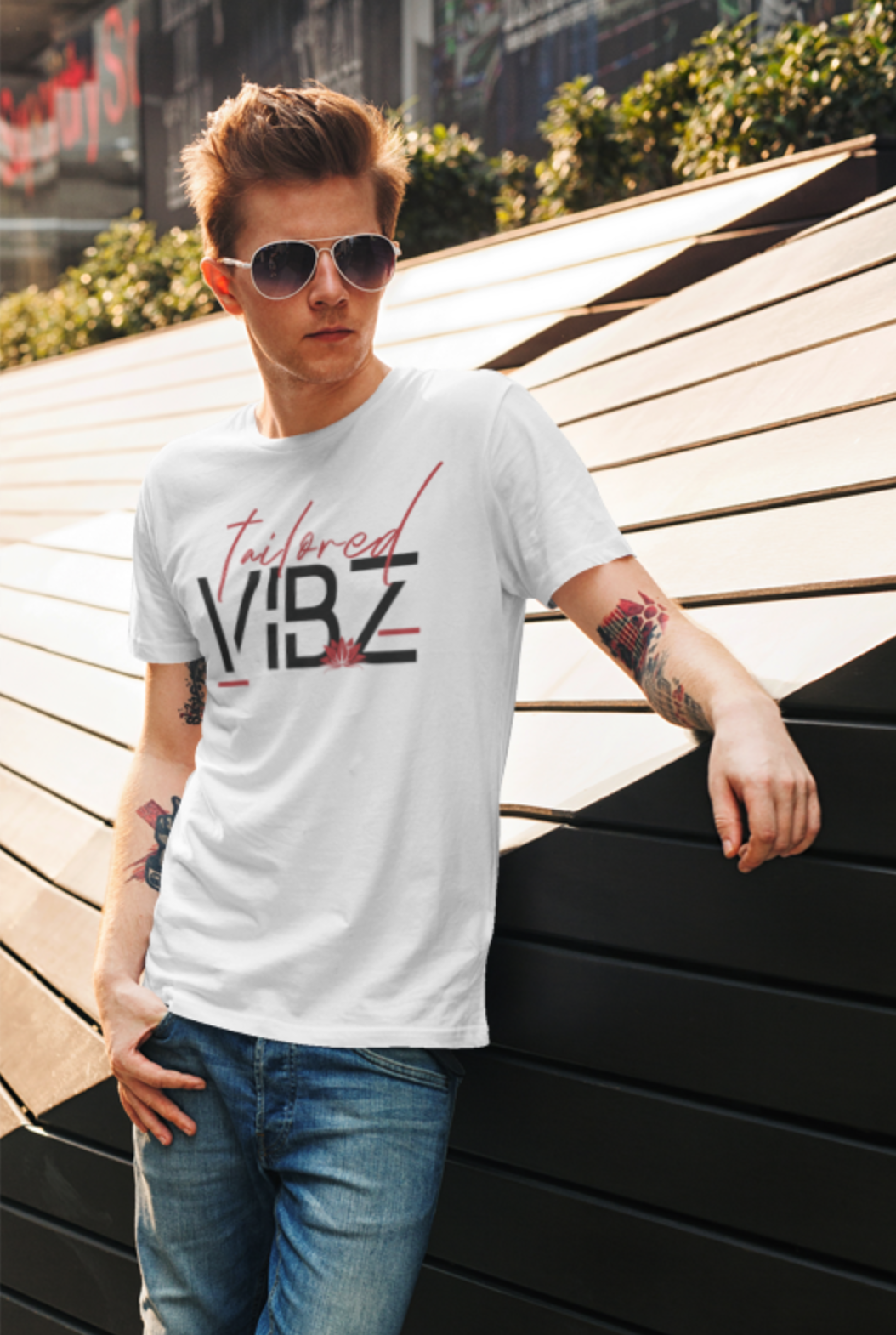 ABSTRACT VIBZ TEE