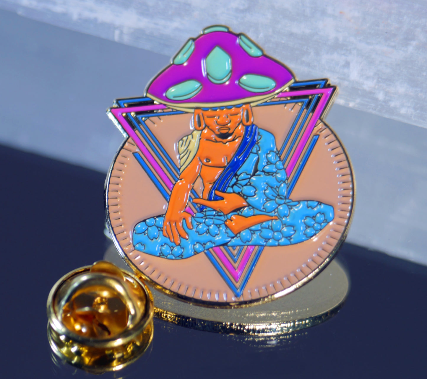 "Urban Buddha" Lapel Pin