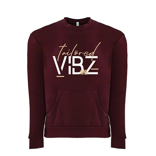 Abstract VĪbz Crewneck w/ Pocket