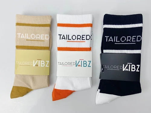 Around the Way Vibz Socks: 3-Pack