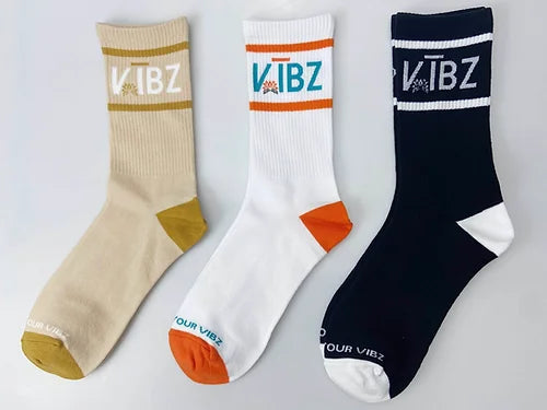Around the Way Vibz Socks: 3-Pack