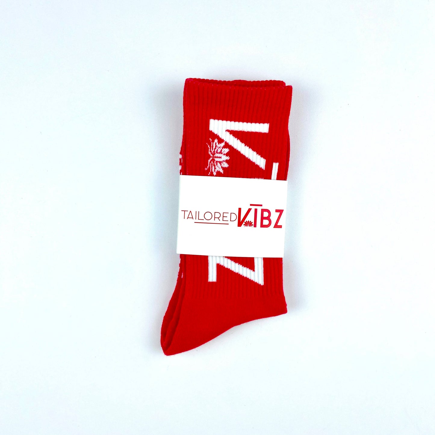 "BIG OLE VIBZ" Socks (Red)