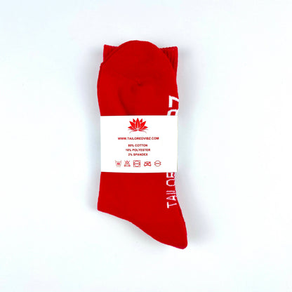 "BIG OLE VIBZ" Socks (Red)