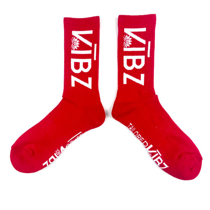 "BIG OLE VIBZ" Socks (Red)