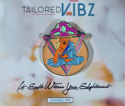"Urban Buddha" Lapel Pin